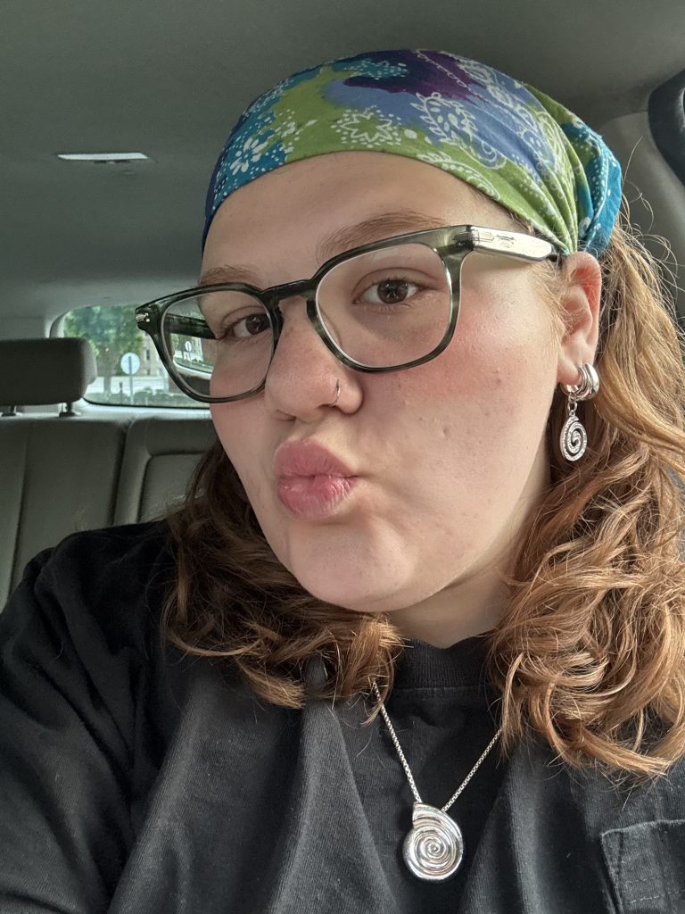 A photo of our Music Director, Pyper.